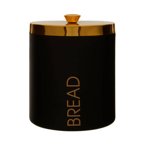 Liberty Black Enamel Finish Bread Bin