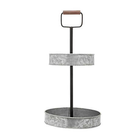 Drummond Two Tier Cake Stand With Handle