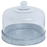 Drummond Cake Plate With Glass Cover