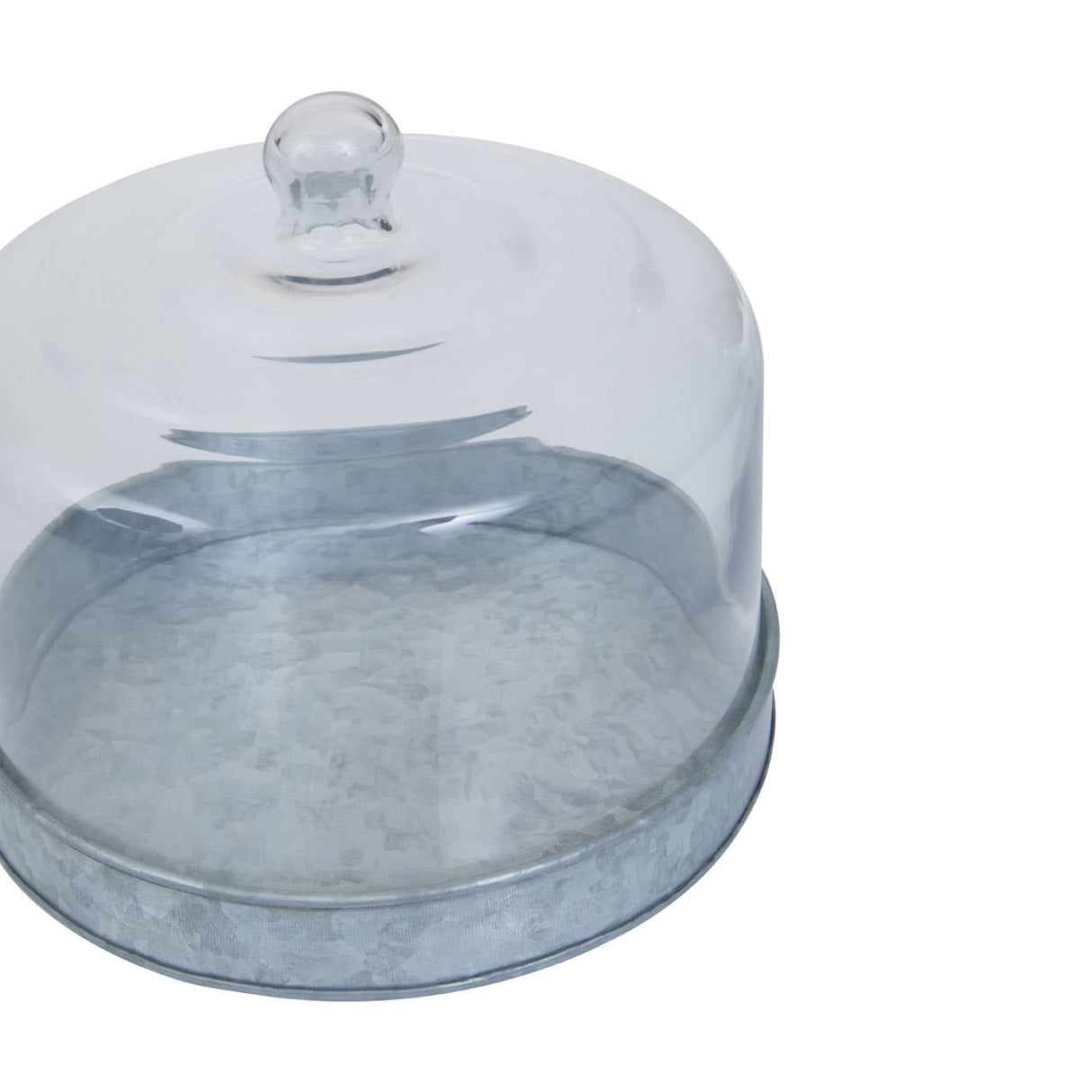 Drummond Cake Plate With Glass Cover