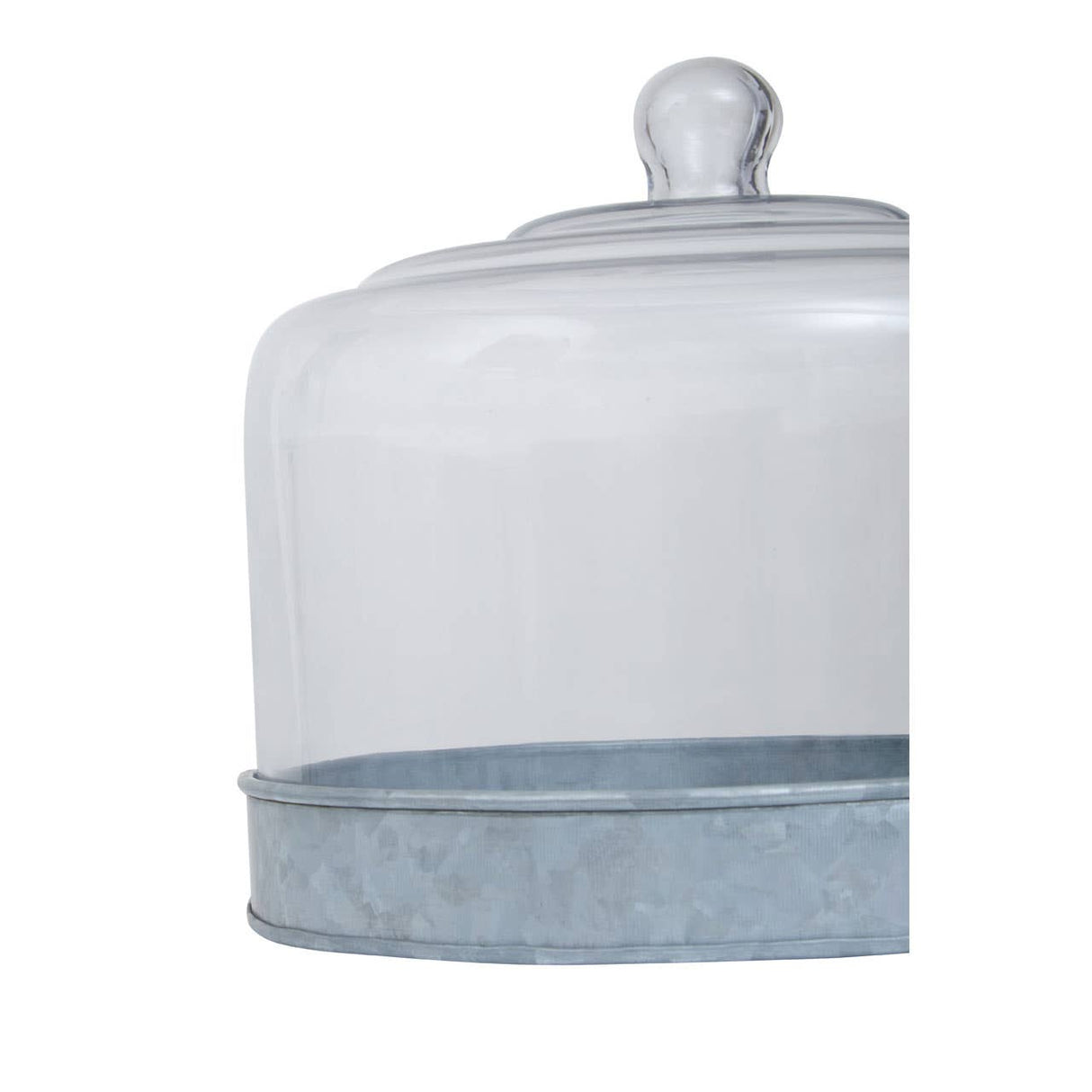 Drummond Cake Plate With Glass Cover