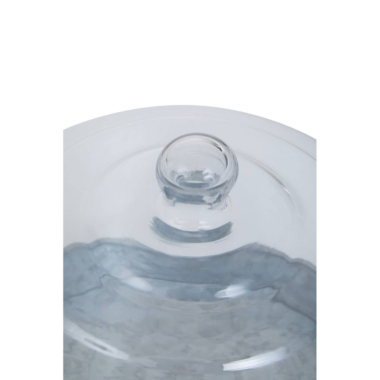 Drummond Cake Plate With Glass Cover