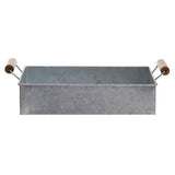 Drummond Galvanised Steel Rectangular Tray