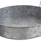 Drummond Galvansied Steel  Round Tray
