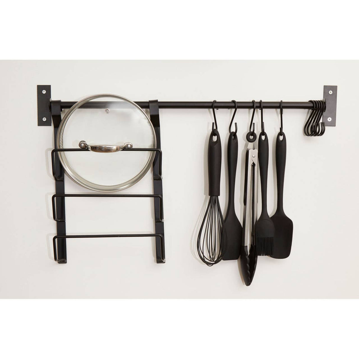 Sorello Matte Black Hanging Rail