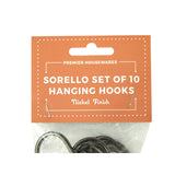 Sorello Gunmetal Black Hooks - Set of 10