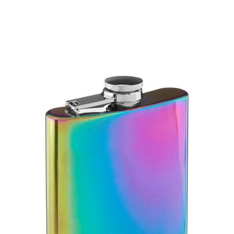 Oil Slick Hip Flask