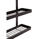 Sorello Matte Black Three Level Hanging Rack