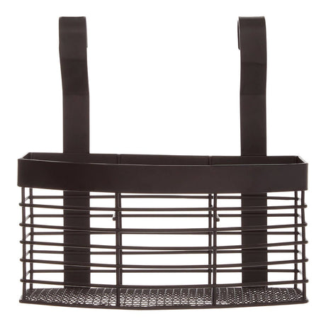 Sorello Matte Black Hanging Storage Basket