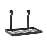 Sorello Matte Black Single Shelf Storage Rack