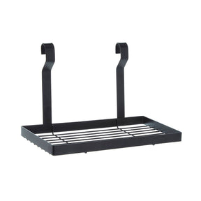 Sorello Matte Black Single Shelf Storage Rack
