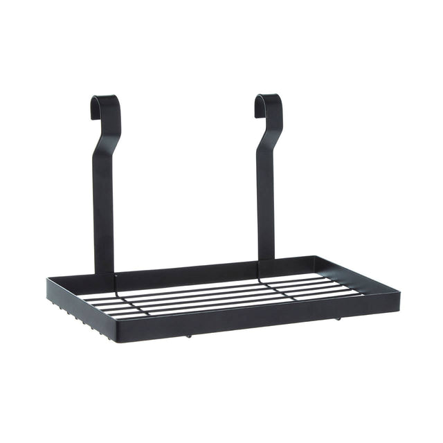 Sorello Matte Black Single Shelf Storage Rack