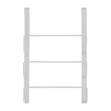 Sorello White Iron Hanging Pan Lid Rack