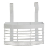Sorello White Iron Hanging Storage Basket