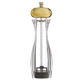 Salt / Pepper Clear Gold Finish Medium Mill