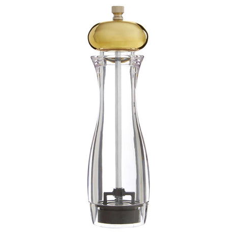 Salt / Pepper Clear Gold Finish Medium Mill