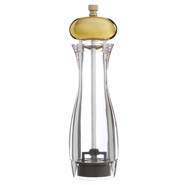Salt / Pepper Clear Gold Finish Medium Mill