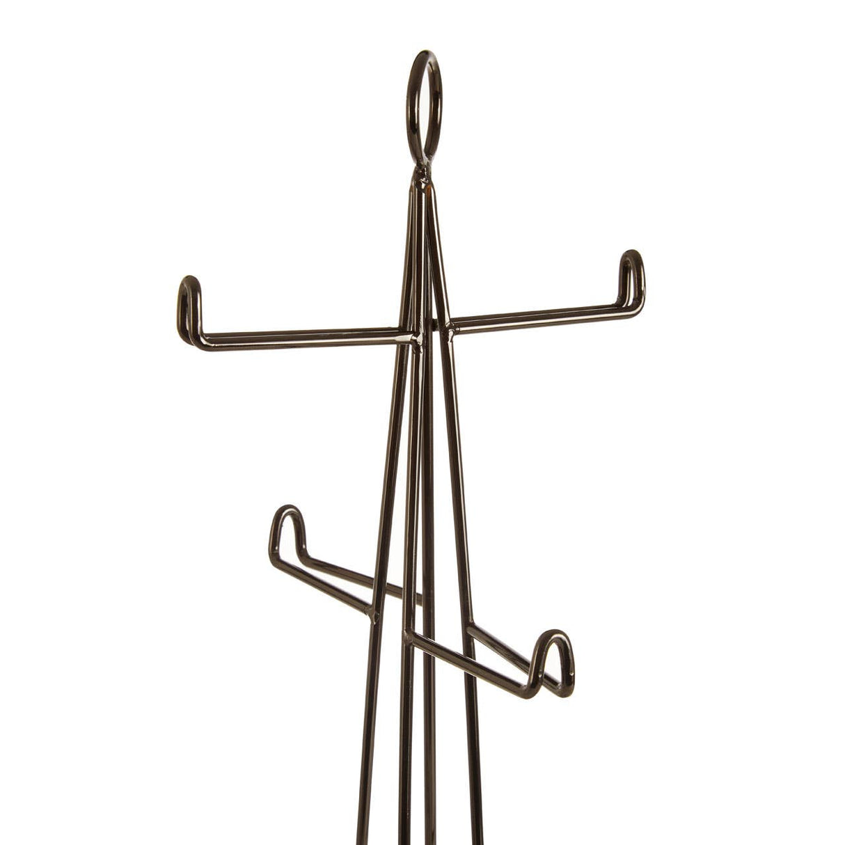 Vertex Black Nickel Finish 6 Cup Mug Tree