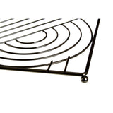 Vertex Black Nickel Finish Square Trivet