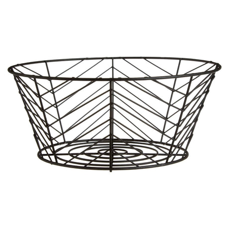 Vertex Black Powder Coat Fruit Basket
