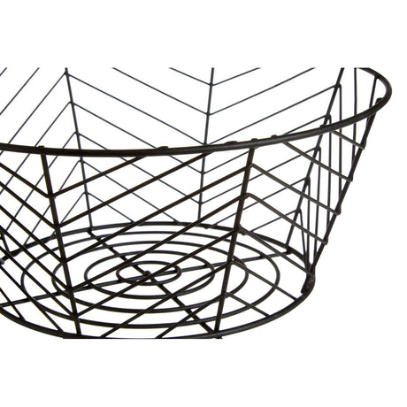 Vertex Black Powder Coat Fruit Basket