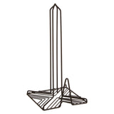 Vertex Black Powder Coat Kitchen Roll Holder