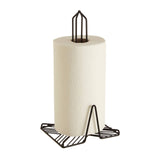 Vertex Black Powder Coat Kitchen Roll Holder