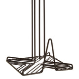 Vertex Black Powder Coat Kitchen Roll Holder