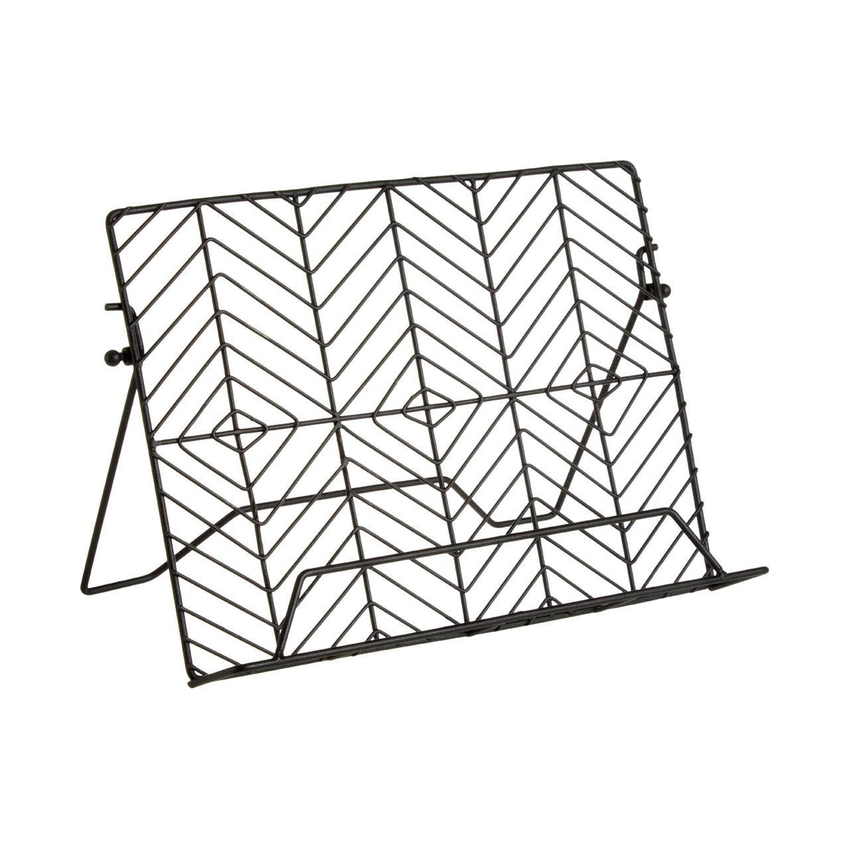 Vertex Black Powder Coat Cook Book Stand