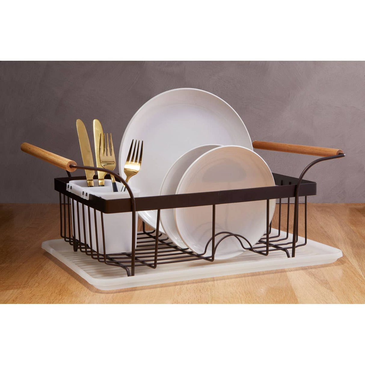 Vertex Bronze Powder Coated Dish Rack
