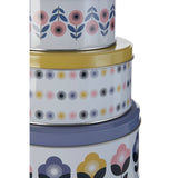 Set of Three Joni Storage Tins