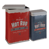 Hot Rod Storage Canisters - Set of 2