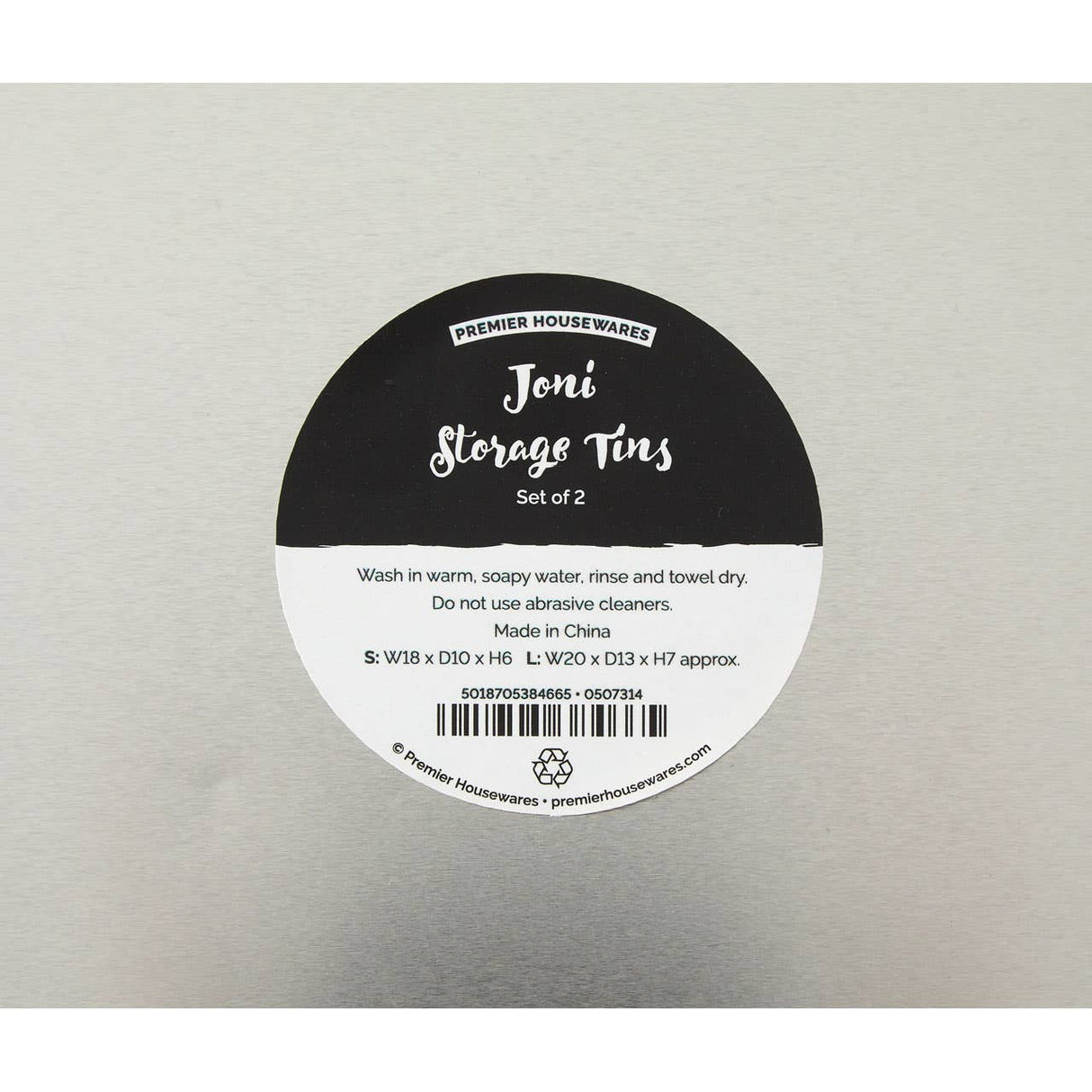 Joni Storage Rectangular Tins