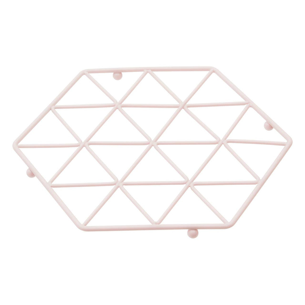 Vertex Pink Finish Trivet