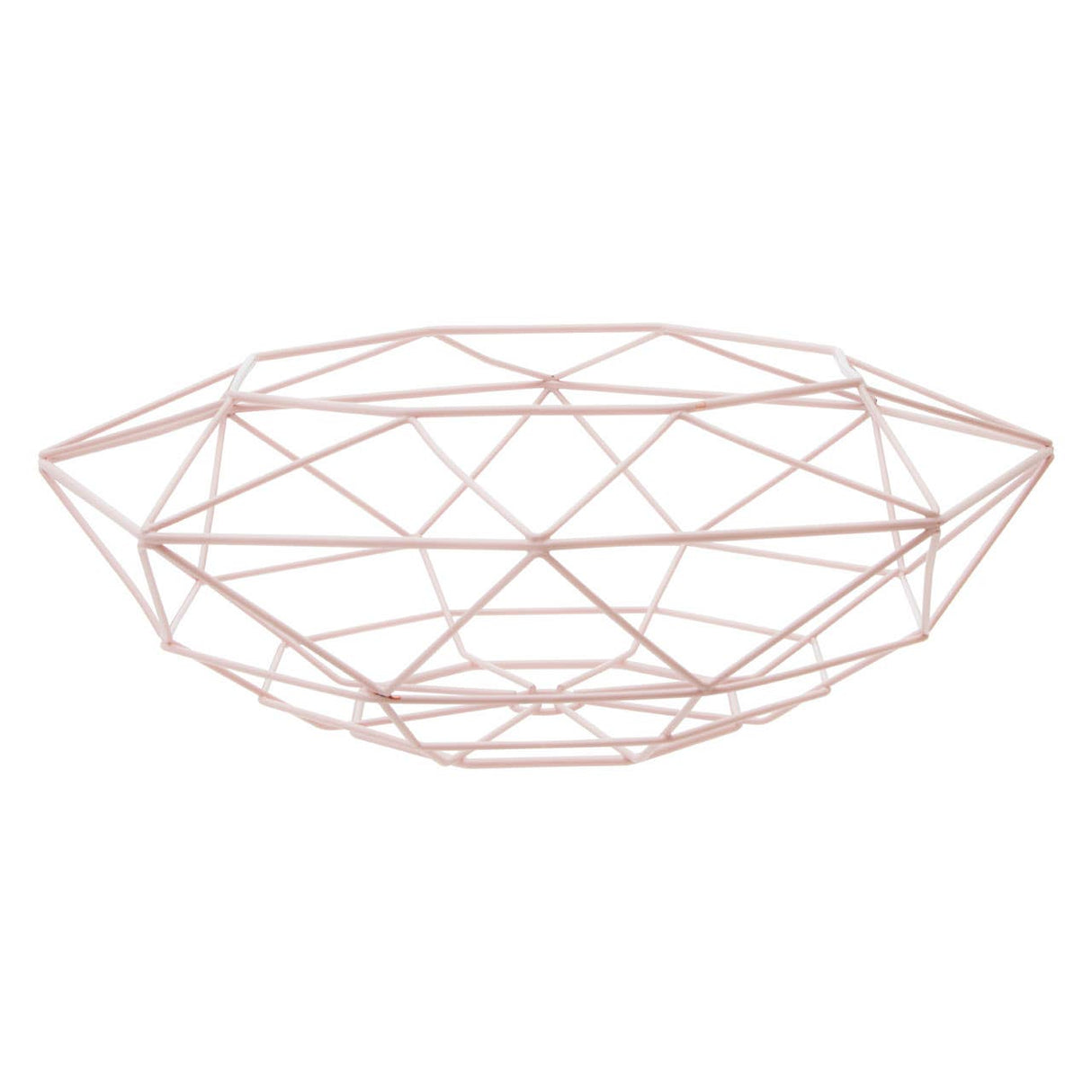 Vertex Pink Finish Fruit Basket