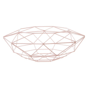 Vertex Pink Finish Fruit Basket