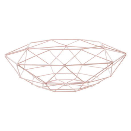 Vertex Pink Finish Fruit Basket