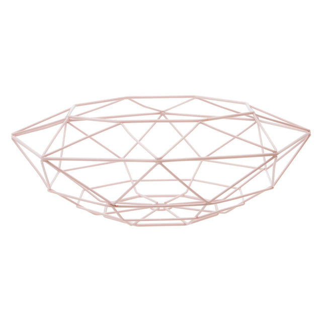 Vertex Pink Finish Fruit Basket