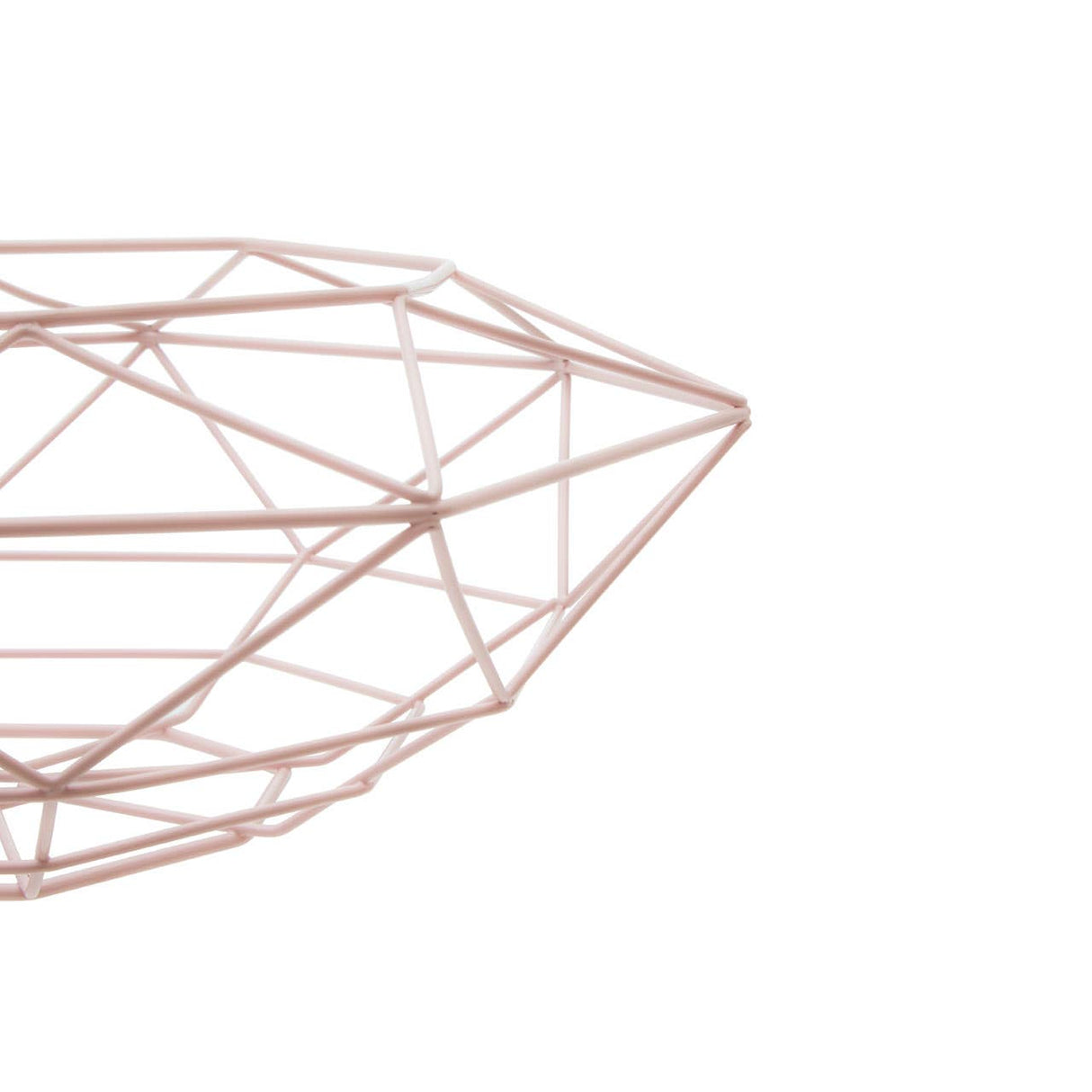 Vertex Pink Finish Fruit Basket