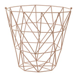 Vertex Pink Finish Storage Basket