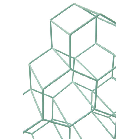 Vertex 6 Bottles Green Finish Wine Rack