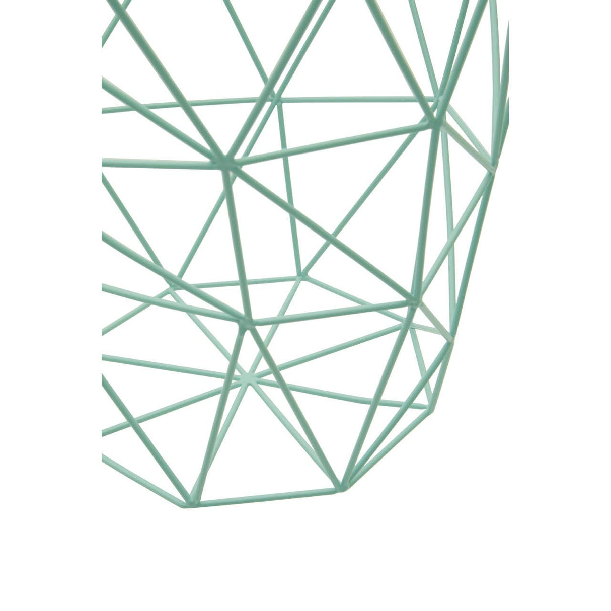 Vertex Green Finish Storage Basket