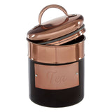 Prescott Charcoal And Copper Tea Canister