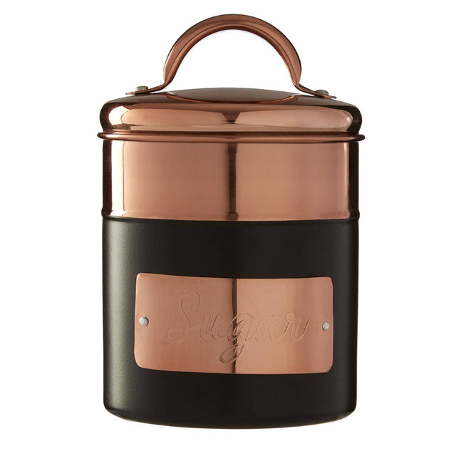 Prescott Charcoal And Copper Sugar Canister