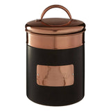 Prescott Charcoal And Copper Biscuit Canister