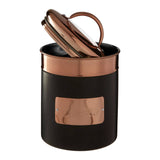 Prescott Charcoal And Copper Biscuit Canister