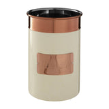 Prescott Cream And Copper Utensil Holder