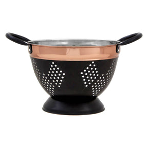 Prescott Medium Charcoal Grey Colander