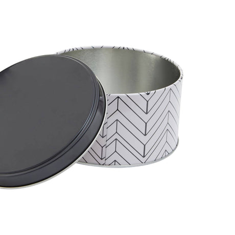 Set Of Three Urban Storage Tins