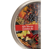 Syd 7 Piece Spice Storage Clear Lid Container Set